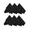 Beavorty Screen Cleaning Cloth 6 Pack 14x18cm Black Gentle on Sensitive Surfaces view 1