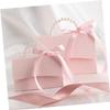 Beavorty 2pcs Flower Bouquet Packing Box with Chain Box for Jewelry Candies and Presents for Weddings Valentine Day and Birthdays view 2