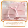 Beavorty 2pcs Flower Bouquet Packing Box with Chain Box for Jewelry Candies and Presents for Weddings Valentine Day and Birthdays view 4
