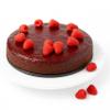 ANDY ANAND CHOCOLATIER Exquisite 9" Chocolate Raspberry Cake 9" with Real Chocolate Truffles, Made Traditionally for Luxurious Creaminess, Birthday, Wedding, Anniversary (2.8 lbs) view 1