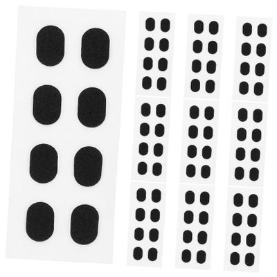 FRCOLOR 80pcs Glasses Supplies Comfortable Nose Pads Strips for Eyewear Non-Slip Non-burdening Material