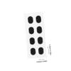 FRCOLOR 80pcs Glasses Supplies Comfortable Nose Pads Strips for Eyewear Non-Slip Non-burdening Material view 2