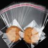 200Pcs Cookie Bags, Self Sealing Cellophane Bags 4x6 Inches, Resealable Treat Bags for Cookies, and Party Favors Bag. view 1