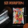 200Pcs Cookie Bags, Self Sealing Cellophane Bags 4x6 Inches, Resealable Treat Bags for Cookies, and Party Favors Bag. view 2