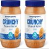 Amazon Grocery, Crunchy Peanut Butter, 40 Oz, Pack of 2 (Previously Amazon Fresh, Packaging May Vary) view 1