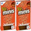 Reese's Puffs Minis Breakfast Cereal, Chocolate Peanut Butter Cereal, 11.7 OZ (Pack of 2) view 1