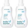 ATTITUDE Baby Fabric Softener, Plant and Mineral-Based Ingredients, HE Compatible, Vegan and Cruelty-free Laundry and Household Products, Soothing Chamomile, 40 Loads, 33.8 Fl Oz (Pack of 2) view 1