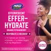 NOW Sports Nutrition, Effervescent Effer-Hydrate, Electrolyte Supplement, Recovery*, Orange Strawberry, 10 Tablets (Pack of 4) view 4
