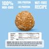 The Gluten Free Brothers Chocolate Chip Cookie Dough Nut Free Bites - Allergen Friendly, Gluten Free, Soy Free Protein Balls  Plant Based Vegan Non-GMO Snack Size Protein Energy Balls, 4 oz (6 Count) view 2