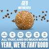 The Gluten Free Brothers Chocolate Chip Cookie Dough Nut Free Bites - Allergen Friendly, Gluten Free, Soy Free Protein Balls  Plant Based Vegan Non-GMO Snack Size Protein Energy Balls, 4 oz (6 Count) view 3