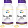 21st Century Flaxseed Oil 1000 Mg Softgels, 120-Count (22871) (Pack of 2) view 1