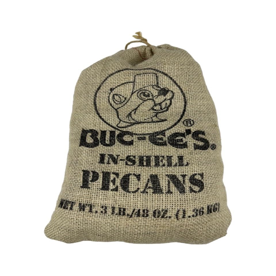 Buc-ee's Organic Pecans  Candied Pecans, Roasted, Salted, Glazed & Chocolate-Covered | Variety of Flavors | Whole & Halves | Non-GMO Snacks, Protein-Rich School Snacks (In-shell, 48 Ounce)