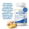 Acutibs Vegan Capsules - Natural Digestive Aid with Artichoke & Ginger Extracts for Gastric Discomfort Relief, Nausea, Bloating & Abdominal Pain, Helps ease IBS and Reduce Gut Inflammation, 60 Count view 3