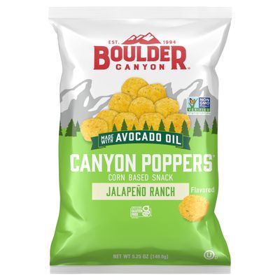 Boulder Canyon Jalapeno Ranch Canyon Poppers, 5.25 Oz