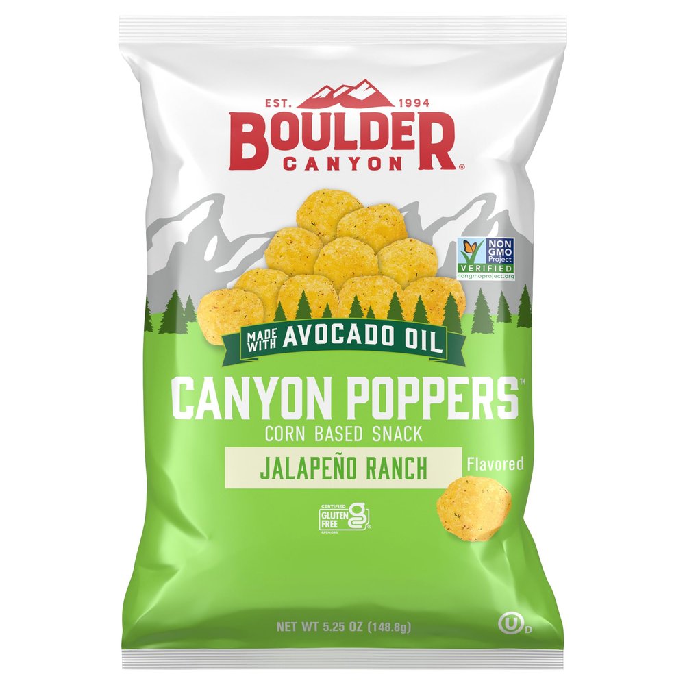 Boulder Canyon Jalapeno Ranch Canyon Poppers, 5.25 Oz