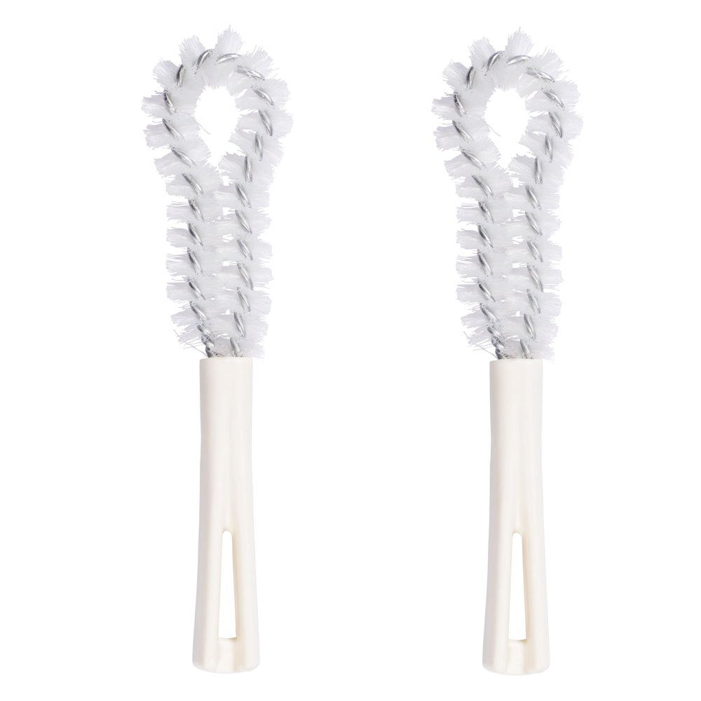 Fuller Brush Dental Plate Brush - Soft Hygienic Denture Cleaner - Small & Flexible Cleaning Tool for Dentures & Plates - Oral Hygiene for Men & Women (Pack of 2)