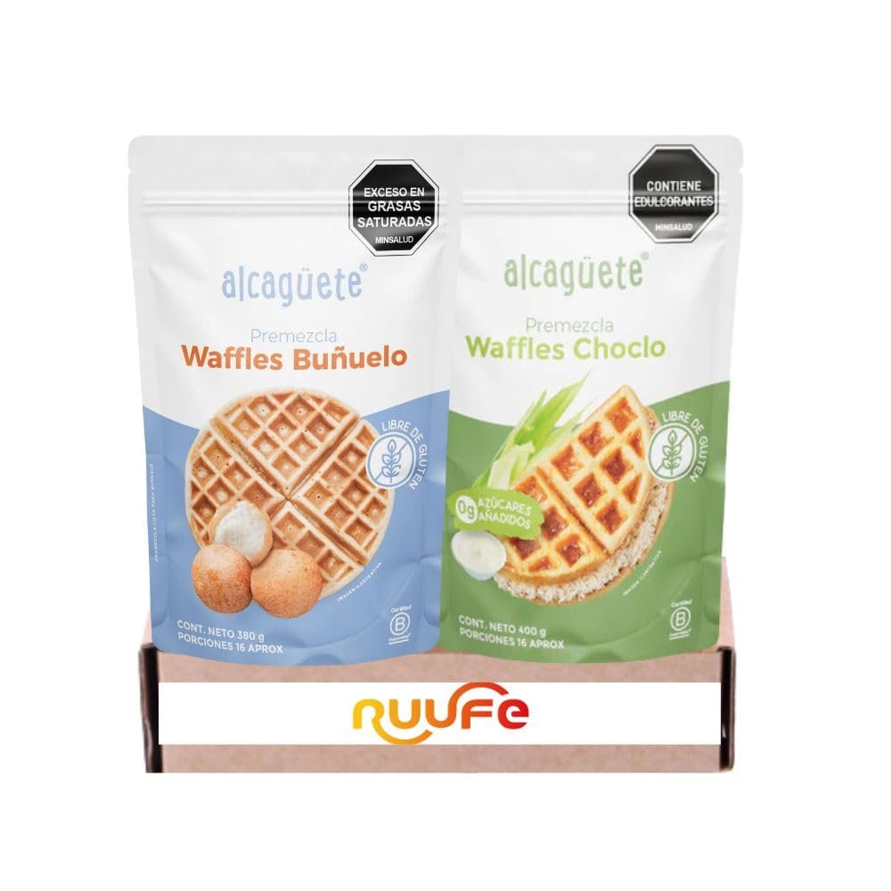 Alcaguete Premezcla Waffles (2 pack) Alcaguete Premezcla waffles Buuelo y Alcaguete Premezcla waffles Choclo