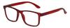 Calabria R861 Reading Glasses +2.75 Red Crystal Mens Womens Designer Trendy Eyeglasses Fashion Readers Semi-Hard Zipper Case view 2