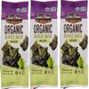 NineLife Basics Pack Of 3 Organic Wasabi Seaweed Snacks, 0.35 oz.