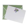 Caspari Hydrangeas And Porcelain Correspondence Cards - 12 Per Package view 3