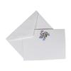 Caspari Hydrangeas And Porcelain Correspondence Cards - 12 Per Package view 4