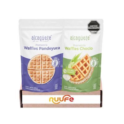 Alcaguete Premezcla Waffles (2 pack) Alcaguete Premezcla waffles Pandeyuca y Alcaguete Premezcla waffles Choclo