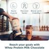 Ancient Nutrition Grass Fed Whey Protein, Milk Chocolate, 23g Protein, 20 Servings, Hydrolyzed Collagen Peptides, Organic Regenerative A2/A2 Milk Protein view 4