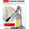 Manual Long French Fries Maker 20-30CM Dough Chips Squeezer Aluminum Alloy Machine For Corn Potato Dough Extruder Kitchen Tool view 2
