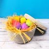Amsthow Shred Paper Filler Gift Wrap Basket Grass 1/2 LB Kraft Cut Packing Filling Raffia Paper for Valentine Day Basket Box Party Decoration view 4