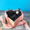 Amsthow Shred Paper Filler Gift Wrap Basket Grass 1/2 LB Black Cut Packing Filling Raffia Paper for Valentine Day Basket Box Birthday Party Decoration Wedding view 4