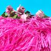 Amsthow Shred Paper Filler Gift Wrap Basket Grass 1/2 LB Rose Red Cut Packing Filling Raffia Paper for Valentine Day Basket Box Birthday Party Decoration Wedding view 2