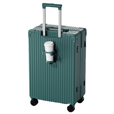 DLBJZQXC Lightweight Suitecase With Carry-on Bag, With Spinner Wheels, Expandable Luggage, Equipped With Anti-pick Combination Lock (Color : 22 Rack, Size : Green)
