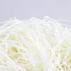 Amsthow Shred Paper Filler Gift Wrap Basket Grass 1/2 LB White Cut Packing Filling Raffia Paper for Valentine Day Basket Box Birthday Party Decoration Wedding view 1