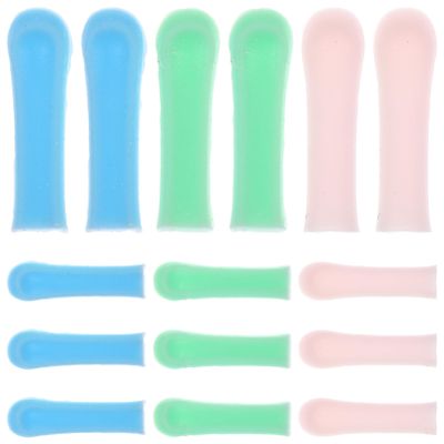 Beavorty 15Pcs Silicone Ear Spoon Replacement Covers Soft Visible Earwax Remover Tips Compatible with 3.5Mm 3.9Mm Ear Cleaning Tools for Adults and Kids