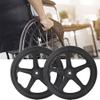 14inch Rear Wheel Replacement for Wheelchairs (Set of 2), Non-Pneumatic Solid Tire with Metal 12.7 mm1/2 " Metal Bearing view 4