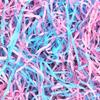 Amsthow Shred Paper Filler Gift Wrap Basket Grass 1/2 LB Blue and Pink Cut Packing Filling Raffia Paper for Boy or Girl Box Birthday Party Decoration Valentine Day view 1