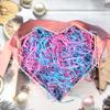 Amsthow Shred Paper Filler Gift Wrap Basket Grass 1/2 LB Blue and Pink Cut Packing Filling Raffia Paper for Boy or Girl Box Birthday Party Decoration Valentine Day view 4