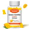 Zetelixia Acetyl L-Carnitine Gummies, L-Carnitine Supplement for Women & Men, Nutrition Supplement for Boost Energy, Immunity & Brain Health, Vegan, Non-GMO, Mango Flavor, 60 Count view 1
