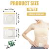 10pcs Castor Oil Wrap for Belly Button, Single-Used Castor Oil Patches Belly Button Cover for Dress Self-Adhesive Compress Pads Anti-Leakage Highly Absorbent (Castor Oil Not Included) view 2