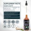 Zenmen Organic Garlic Cloves Extract (Odorless Tincture) - Immune Support, Source of Antioxidants - 2.32 oz / 60ml, Vegan, Manufactured in The USA view 3
