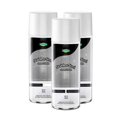 Zinshine Stainless Steel Cleaner and Polish - Removes Fingerprints, Water Marks and Grease from Appliances, Works Great on Refrigerators, Ovens, and Grills, 17.5 Ounces (Pack of 3)
