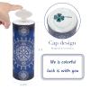 CLOVER Round Tube Facial Tissues & Car Tissues - Travel Tissues in Compact Cylinder for Cup Holder, Office, Bedroom, Vanity (Lition, 3-Ply, Pack of 4) view 2