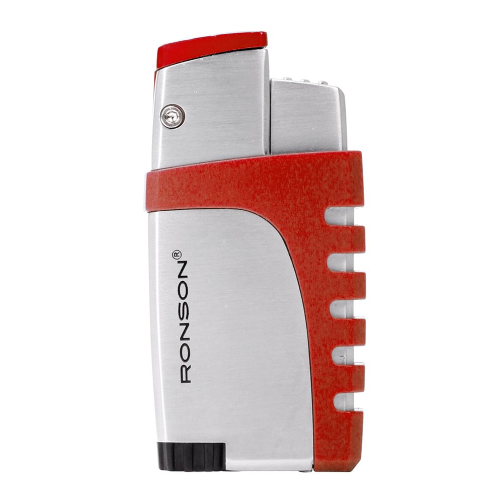 Ronson Starke turbo gas lighter red, RL13006Red