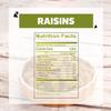 Plain Green Raisin (Kishmish) Dried Grapes, Healthy Nutritious & Delicious | Rich in Iron & Vitamin B | Healthy Sweet Treats -500 gm jar view 2