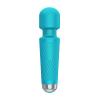 Vibrating Massager Update New Electric Handheld Mini Massager -Rechargeable - Waterproof Portable Deep Muscle Back Neck TissueBlue view 1