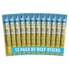 Lorissa's Kitchen Premium Grass-Fed & Finished Beef Jerky Snack Sticks 12-Pack: Original Smoked Flavor, 8g Protein, Certified Free from Top 9 Allergens, Gluten-Free, Non-GMO, Zero Sugar, Keto, Paleo view 1