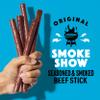 Lorissa's Kitchen Premium Grass-Fed & Finished Beef Jerky Snack Sticks 12-Pack: Original Smoked Flavor, 8g Protein, Certified Free from Top 9 Allergens, Gluten-Free, Non-GMO, Zero Sugar, Keto, Paleo view 3
