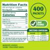 SPLENDA Stevia Zero Calorie Sweetener, Sugar Substitute Packets, 400 Count (Pack of 1) view 2