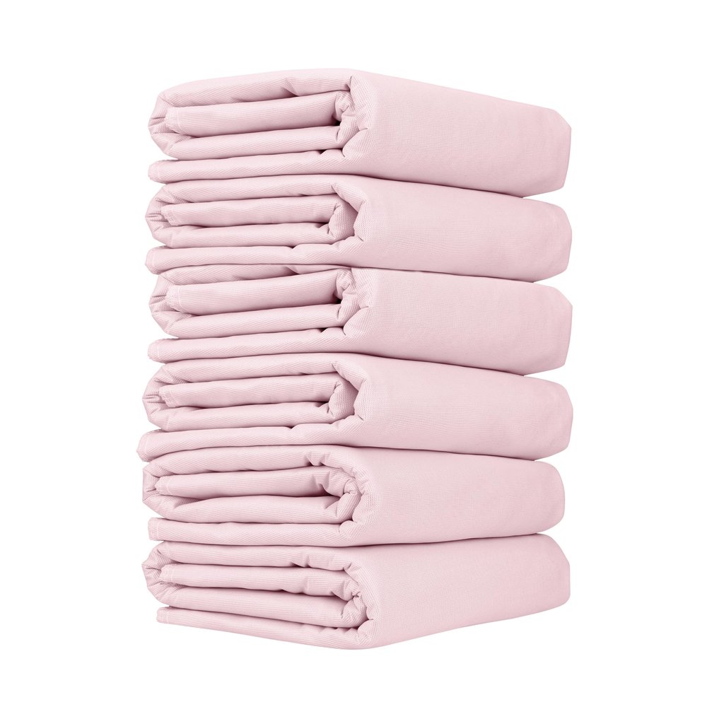 AbsorbEase Washable Underpads - Large Bed Pads for use as Incontinence Bed Pads, Reusable Pet Pads, Great for Dogs, Cats, Bunny, Seniors Bed Pad ((Pack of 6 - 34x36)), Pink