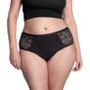 Thinx Ultra-Soft Period Underwear, Hi-Waist Leakproof Underwear for Women, Holds Up to 12 Regular Tampons, Period Panties, Reusable, Comfortable, & Flexible, Spicy with Lace, 2X view 2